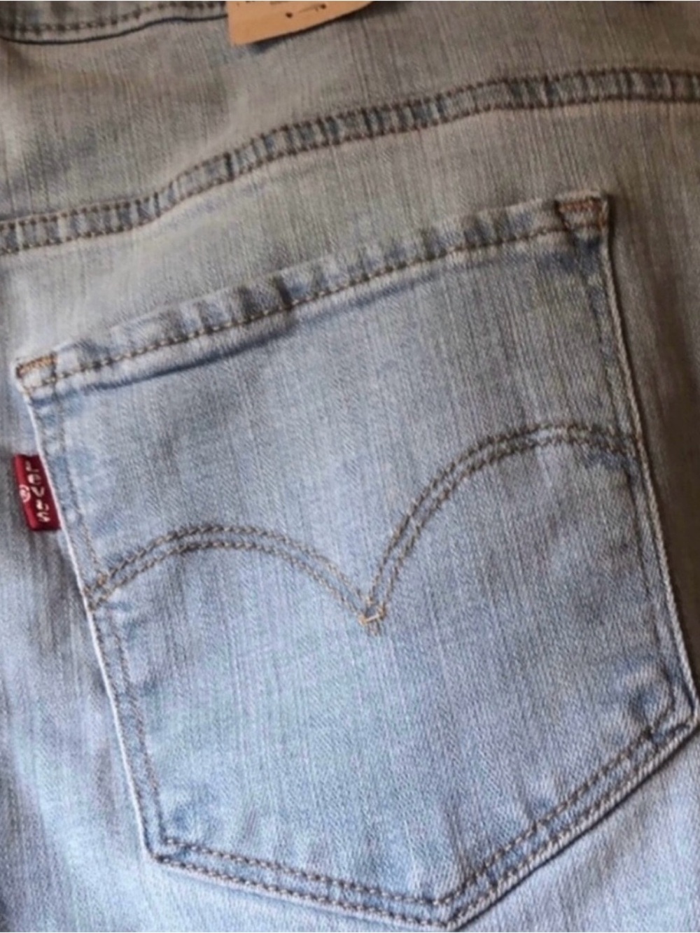 New Levi’s Jeans Women’s 311 Shaping Skinny Capris Casual Denim Blue Jean Sz 18W - Picture 8 of 13
